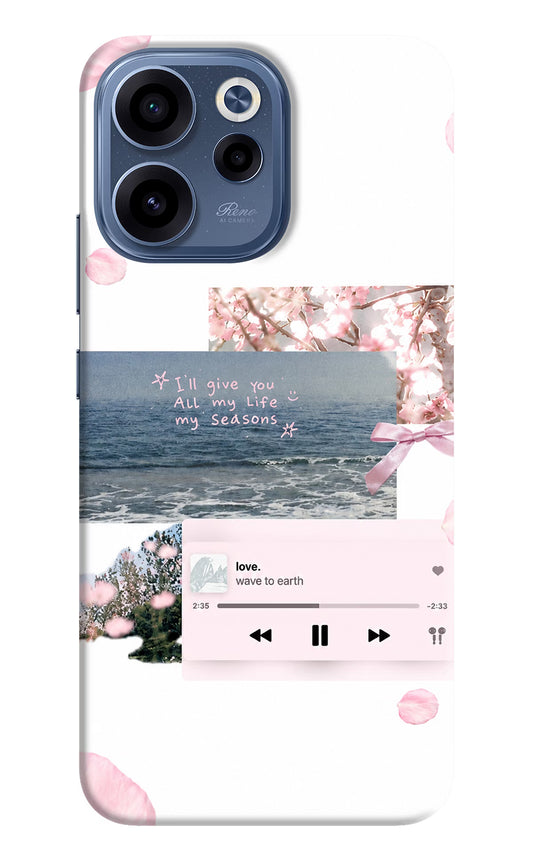 Wave to earth Oppo Reno15c 5G Back Cover