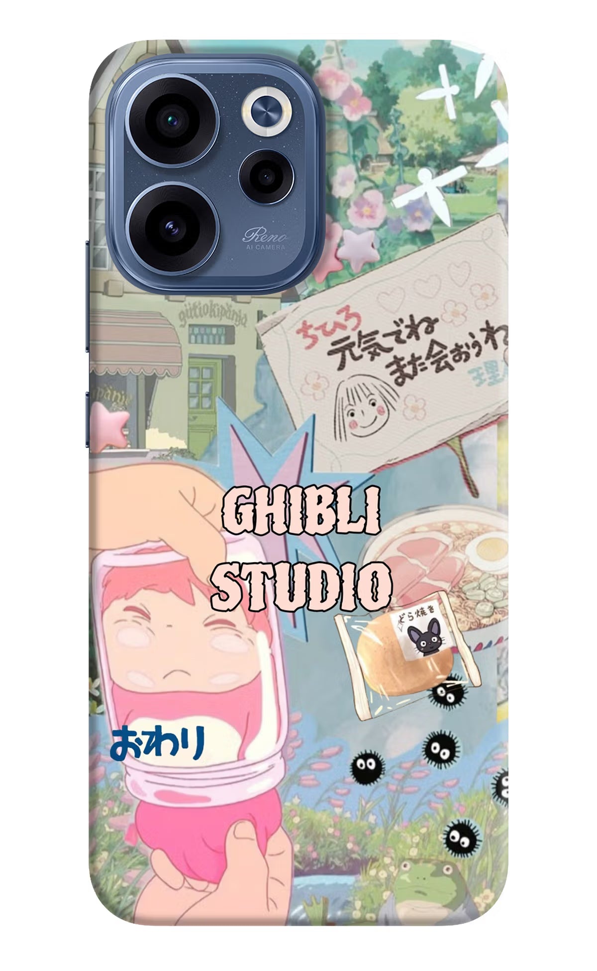 Studio Ghibli Oppo Reno15c 5G Back Cover
