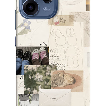 Soft Aesthetic Oppo Reno15c 5G Hard Case Back Cover by Casekaro