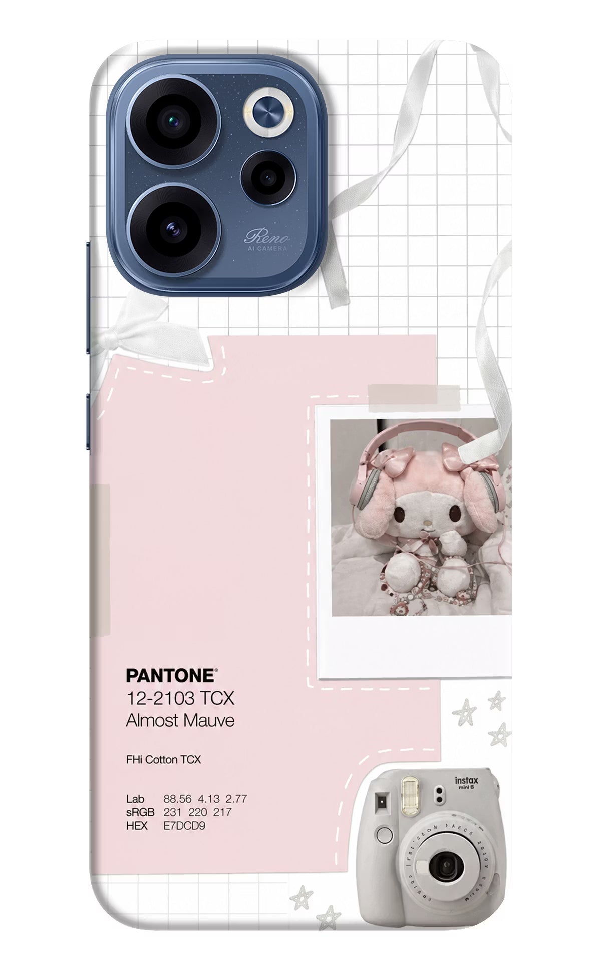 Pantone Asthetic Oppo Reno15c 5G Back Cover