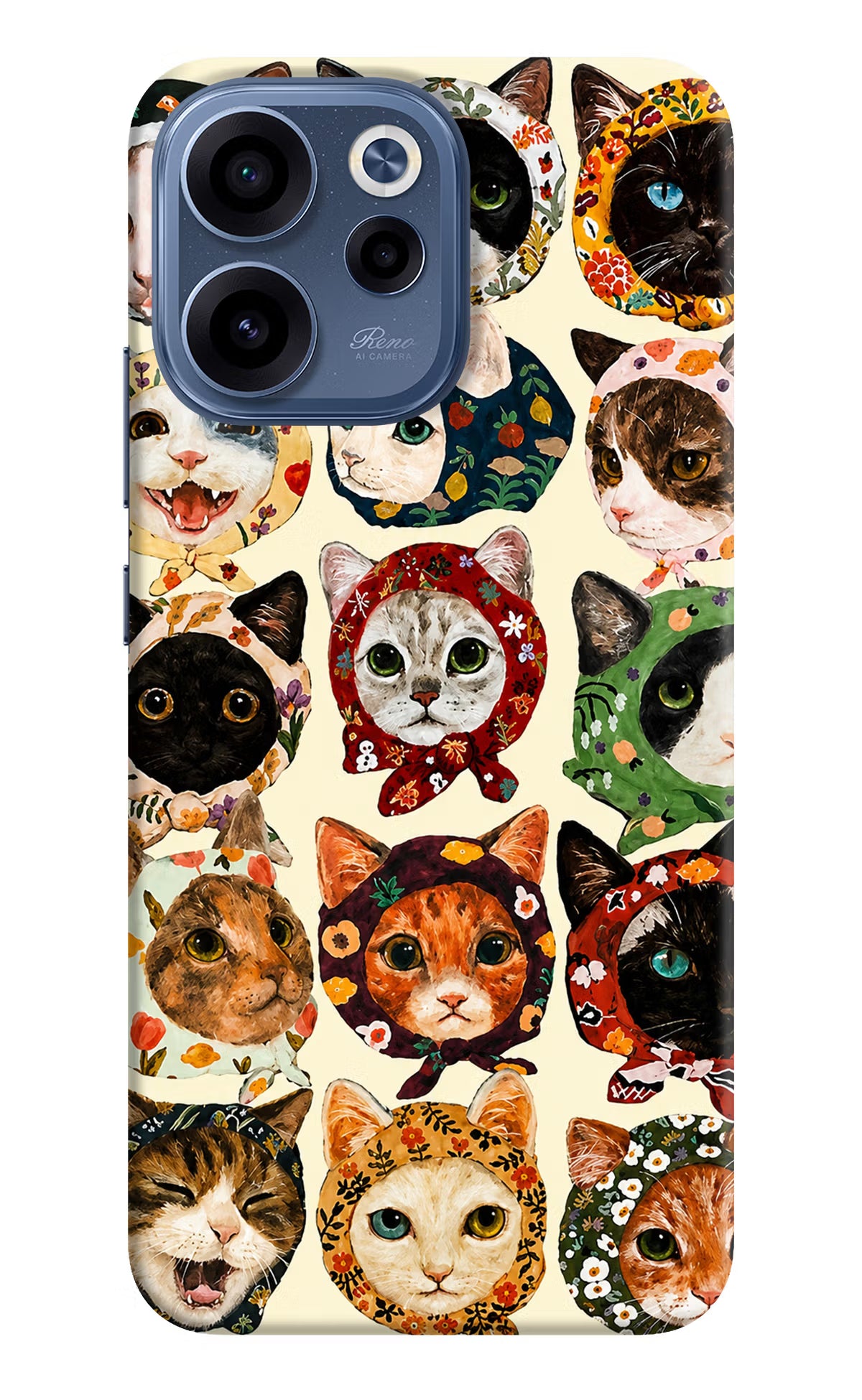Cool Cat Oppo Reno15c 5G Back Cover