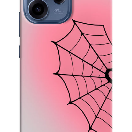 Pink Web Oppo Reno15c 5G Hard Case Back Cover by Casekaro