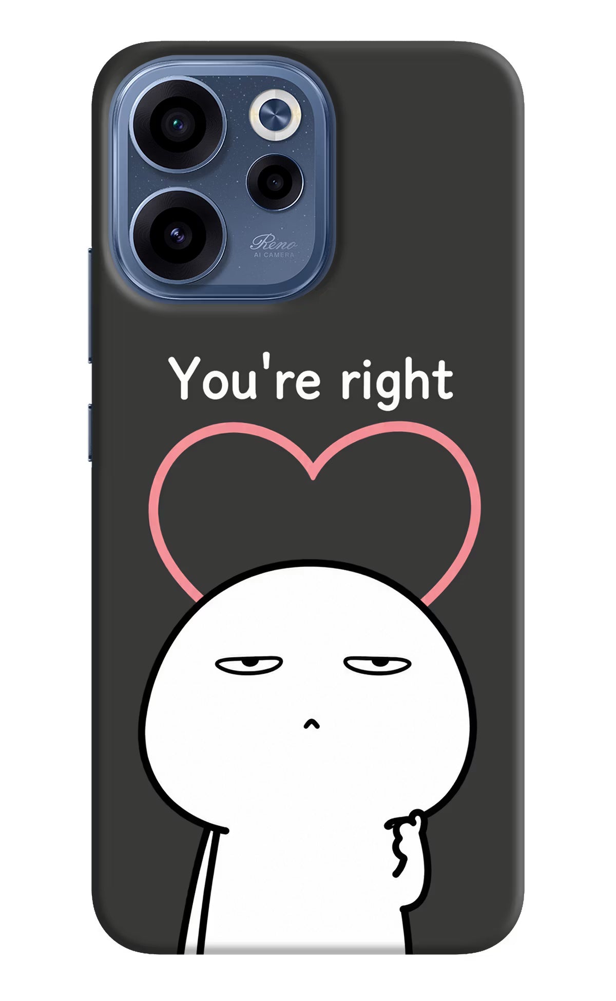 You're Right Oppo Reno15c 5G Back Cover