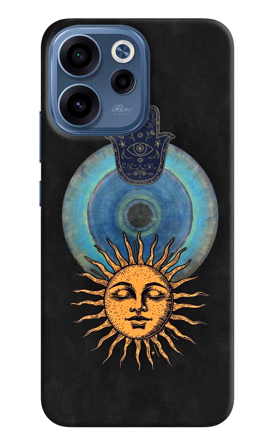 Divine Sun Oppo Reno15c 5G Back Cover, Hard case