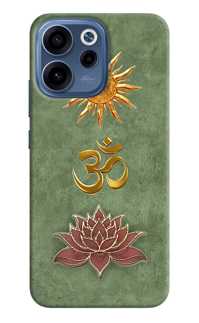 Om & Lotus Oppo Reno15c 5G Back Cover