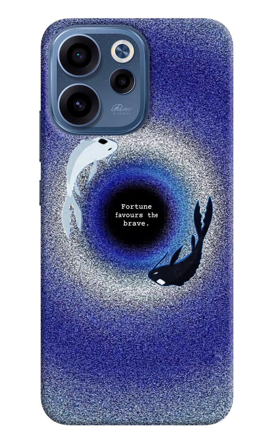 Dark Koi Oppo Reno15c 5G Back Cover, Hard case