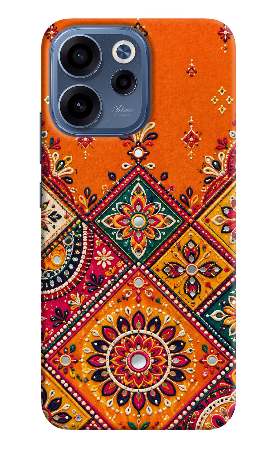 Kutch Glow Oppo Reno15c 5G Back Cover, Hard case