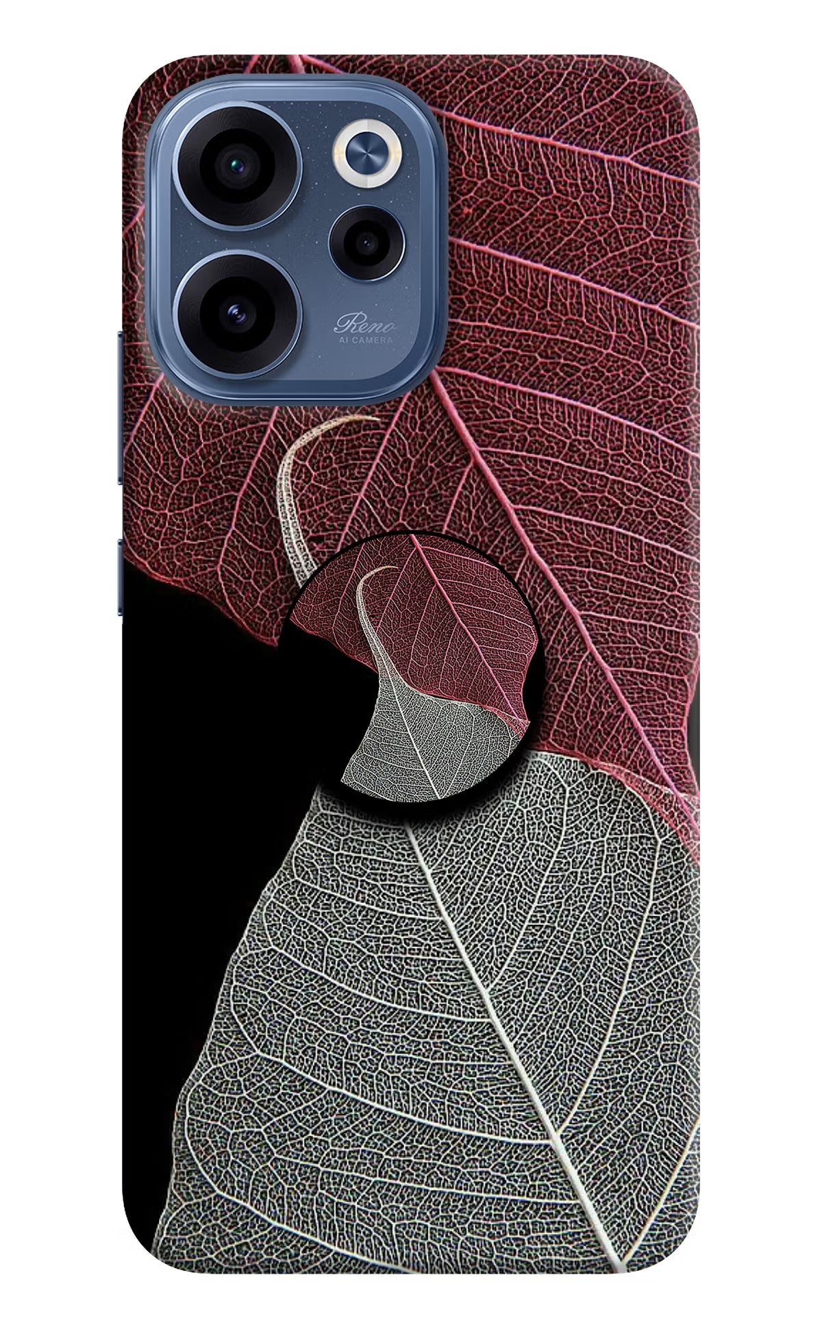 Leaf Pattern Oppo Reno15c 5G Pop Case