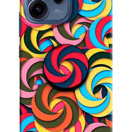 Spiral Pattern Oppo Reno15c 5G Pop Case by Casekaro