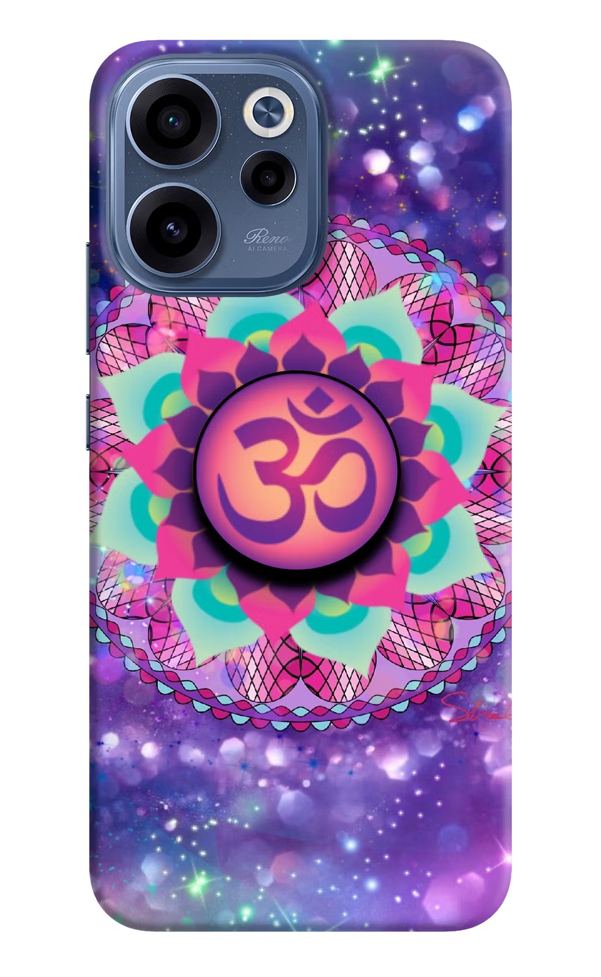 Om Purple Oppo Reno15c 5G Pop Case