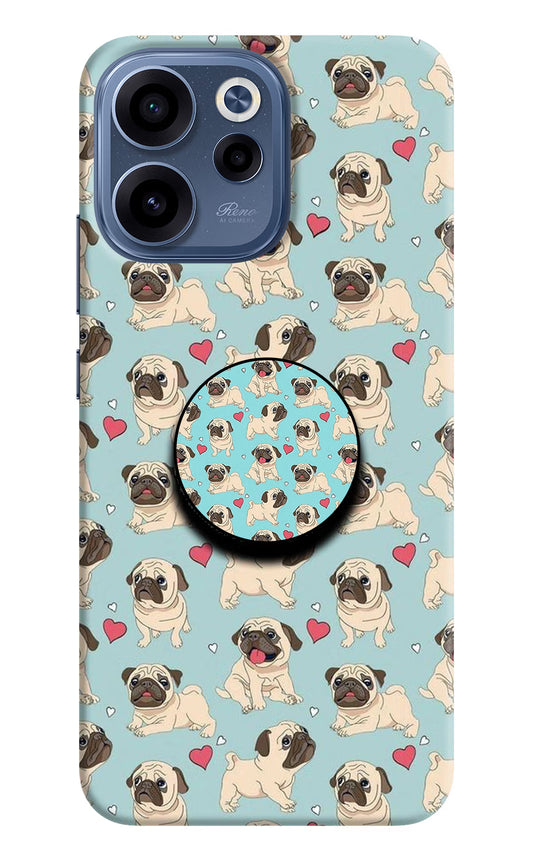 Pug Dog Oppo Reno15c 5G Pop Case by Casekaro