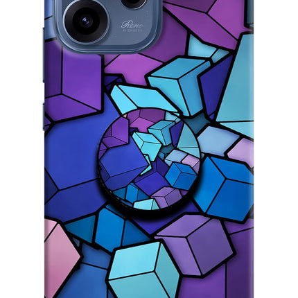 Cubic Abstract Oppo Reno15c 5G Pop Case by Casekaro