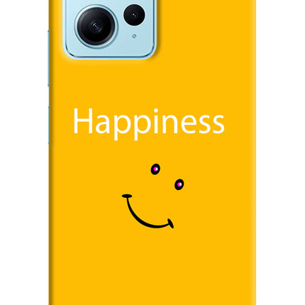 Happiness With Smiley Redmi Note 12 4G Hard Case Back Cover by Casekaro