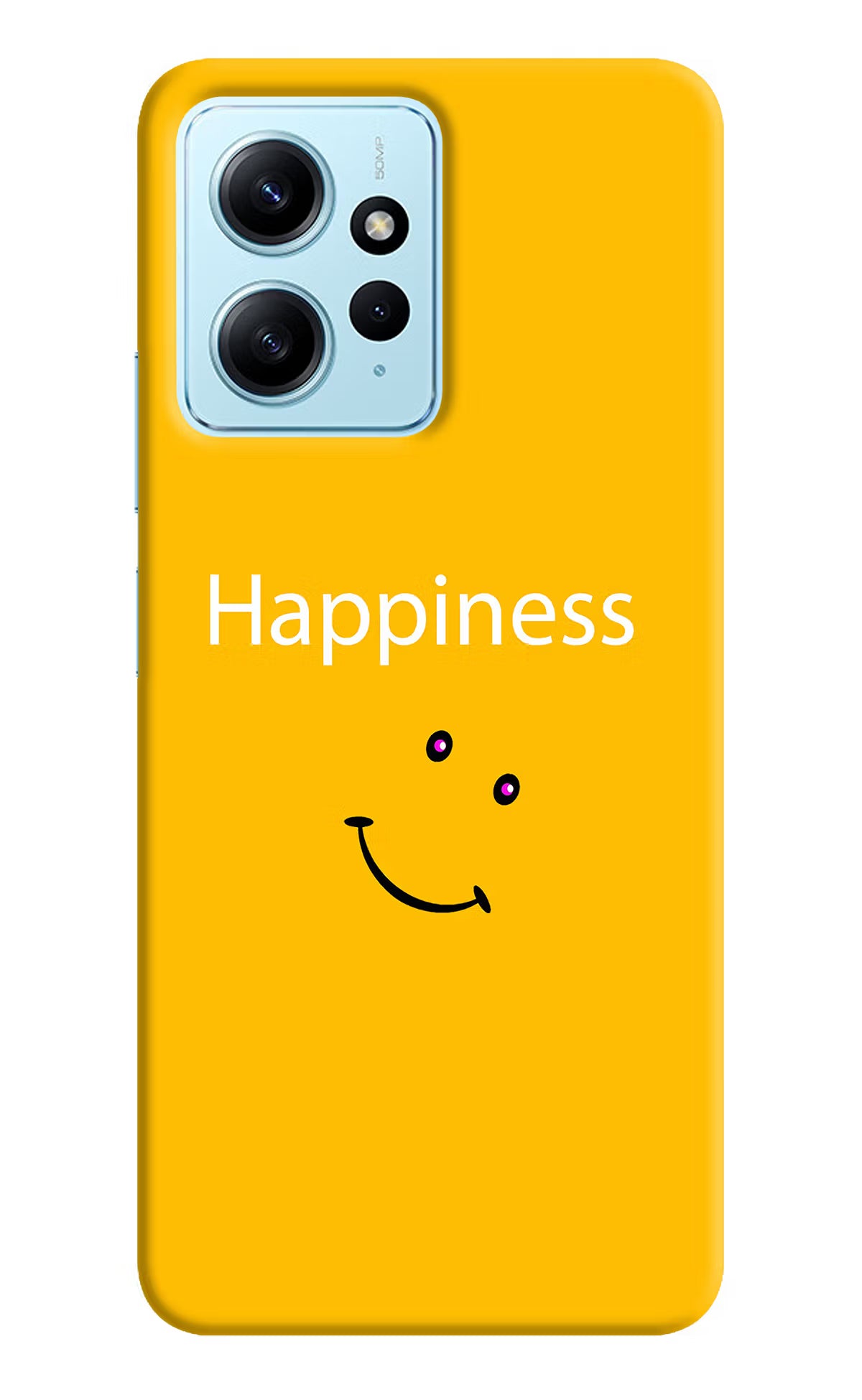 Happiness With Smiley Redmi Note 12 4G Back Cover