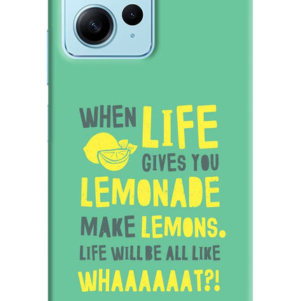 Quote Redmi Note 12 4G Hard Case Back Cover by Casekaro