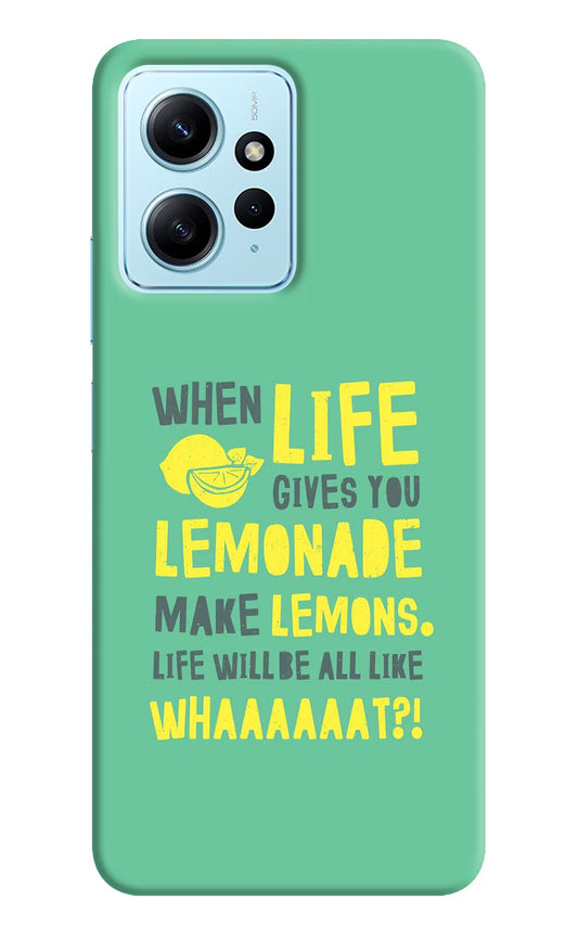 Quote Redmi Note 12 4G Back Cover