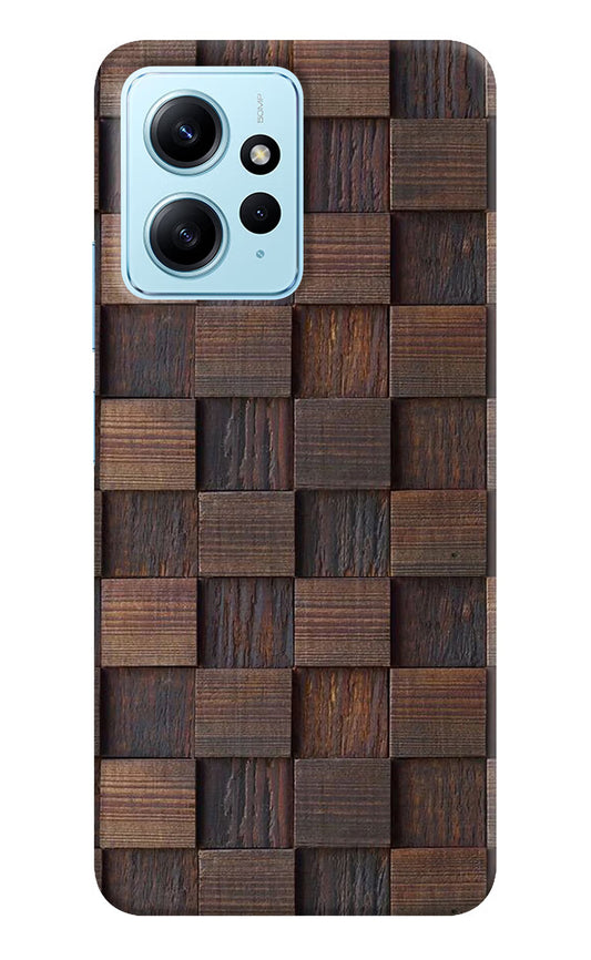 Wooden Cube Design Redmi Note 12 4G Back Cover