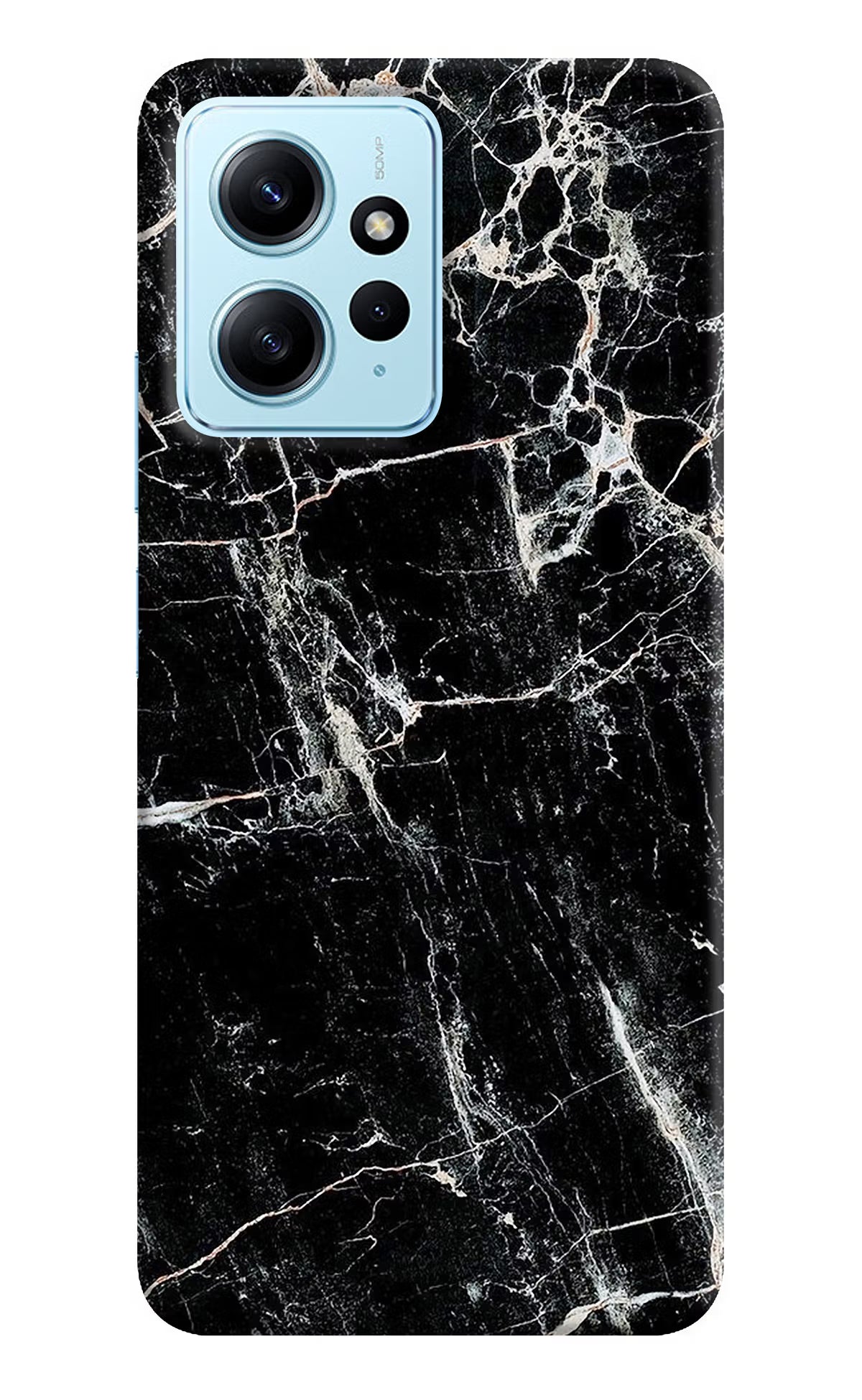 Black Marble Texture Redmi Note 12 4G Back Cover