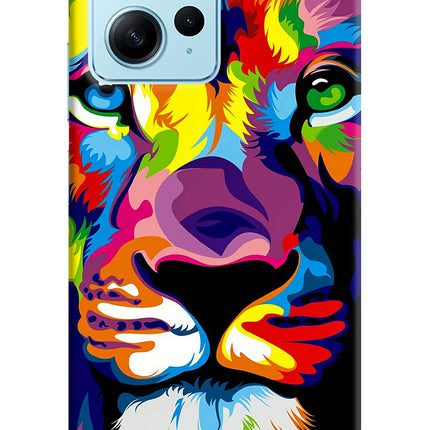 Lion Redmi Note 12 4G Hard Case Back Cover by Casekaro