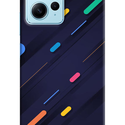 Abstract Design Redmi Note 12 4G Hard Case Back Cover by Casekaro