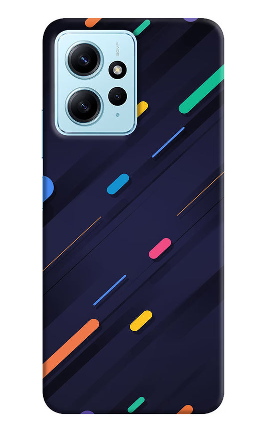 Abstract Design Redmi Note 12 4G Back Cover