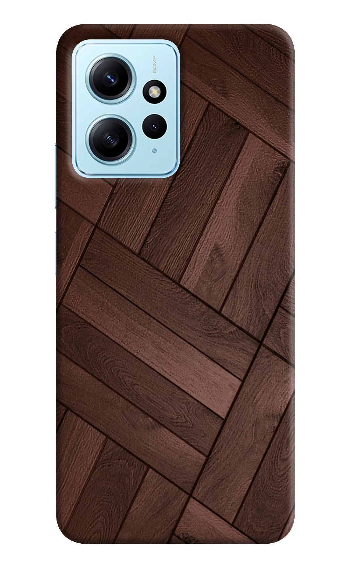 Wooden Texture Design Redmi Note 12 4G Back Cover