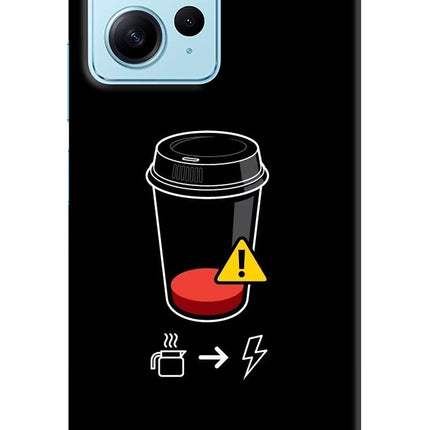 Coffee Redmi Note 12 4G Hard Case Back Cover by Casekaro