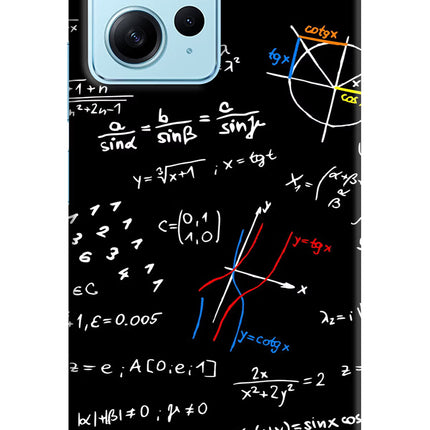 Mathematics Formula Redmi Note 12 4G Hard Case Back Cover by Casekaro