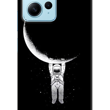 Moon Space Redmi Note 12 4G Hard Case Back Cover by Casekaro
