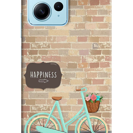 Happiness Artwork Redmi Note 12 4G Hard Case Back Cover by Casekaro