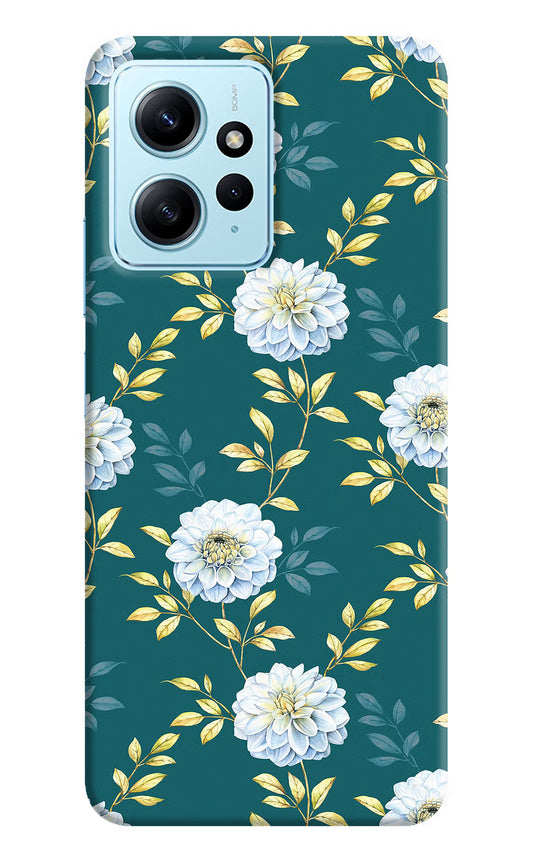 Flowers Redmi Note 12 4G Back Cover