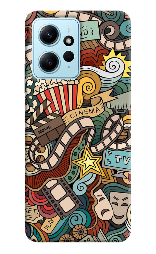 Cinema Abstract Redmi Note 12 4G Back Cover