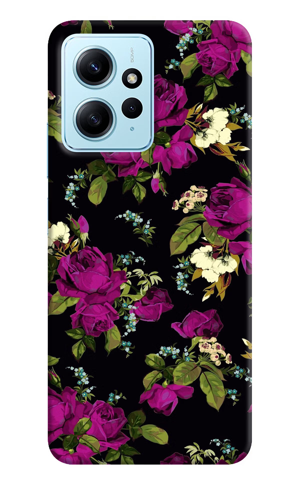 Flowers Redmi Note 12 4G Back Cover