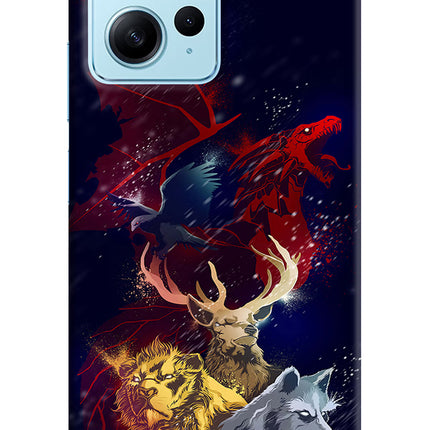 Game Of Thrones Redmi Note 12 4G Hard Case Back Cover by Casekaro