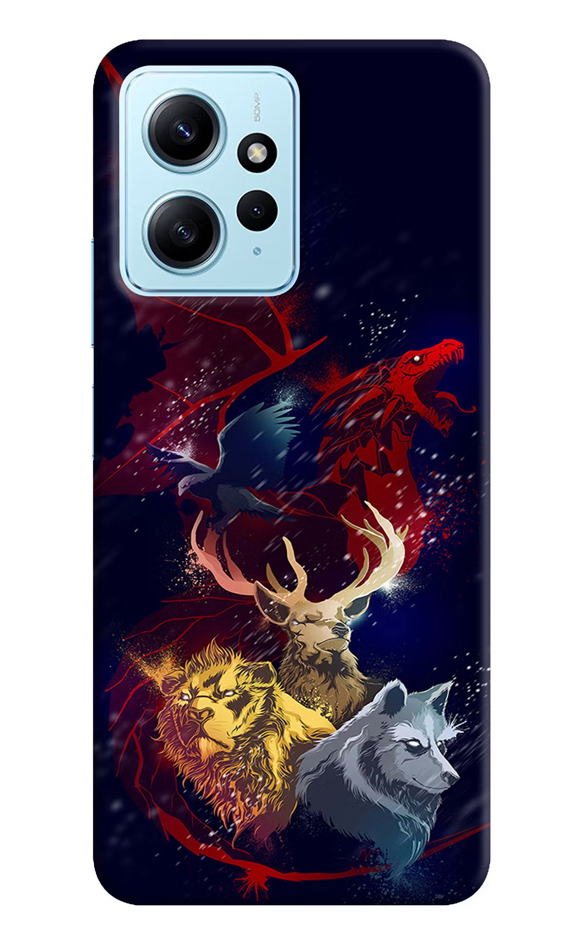 Game Of Thrones Redmi Note 12 4G Back Cover