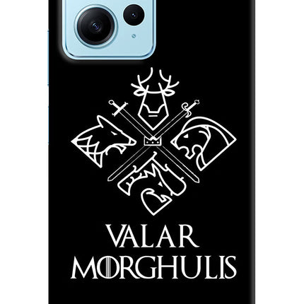 Valar Morghulis | Game Of Thrones Redmi Note 12 4G Hard Case Back Cover by Casekaro