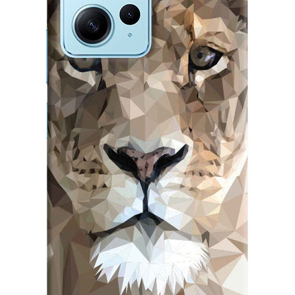 Lion Art Redmi Note 12 4G Hard Case Back Cover by Casekaro