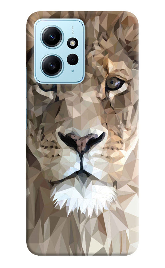 Lion Art Redmi Note 12 4G Back Cover