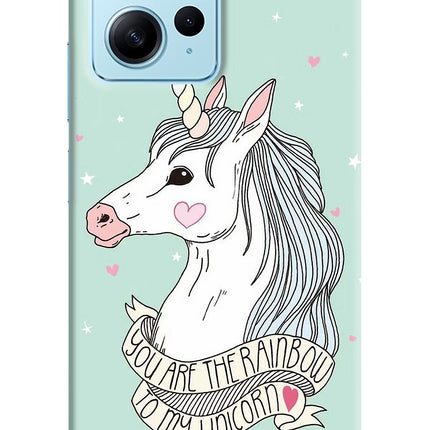 Unicorn Wallpaper Redmi Note 12 4G Hard Case Back Cover by Casekaro