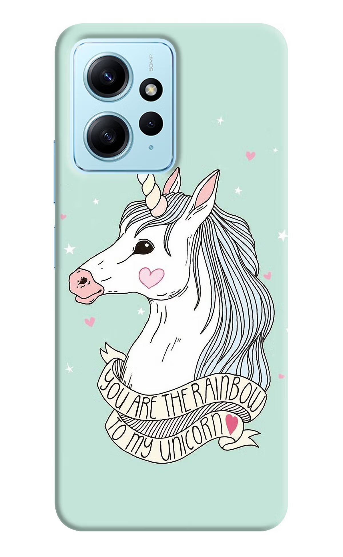 Unicorn Wallpaper Redmi Note 12 4G Back Cover