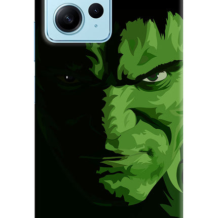 HULK Redmi Note 12 4G Hard Case Back Cover by Casekaro