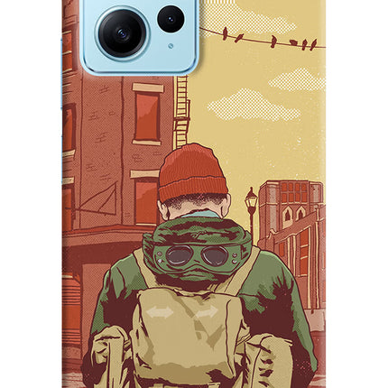Adventurous Redmi Note 12 4G Hard Case Back Cover by Casekaro