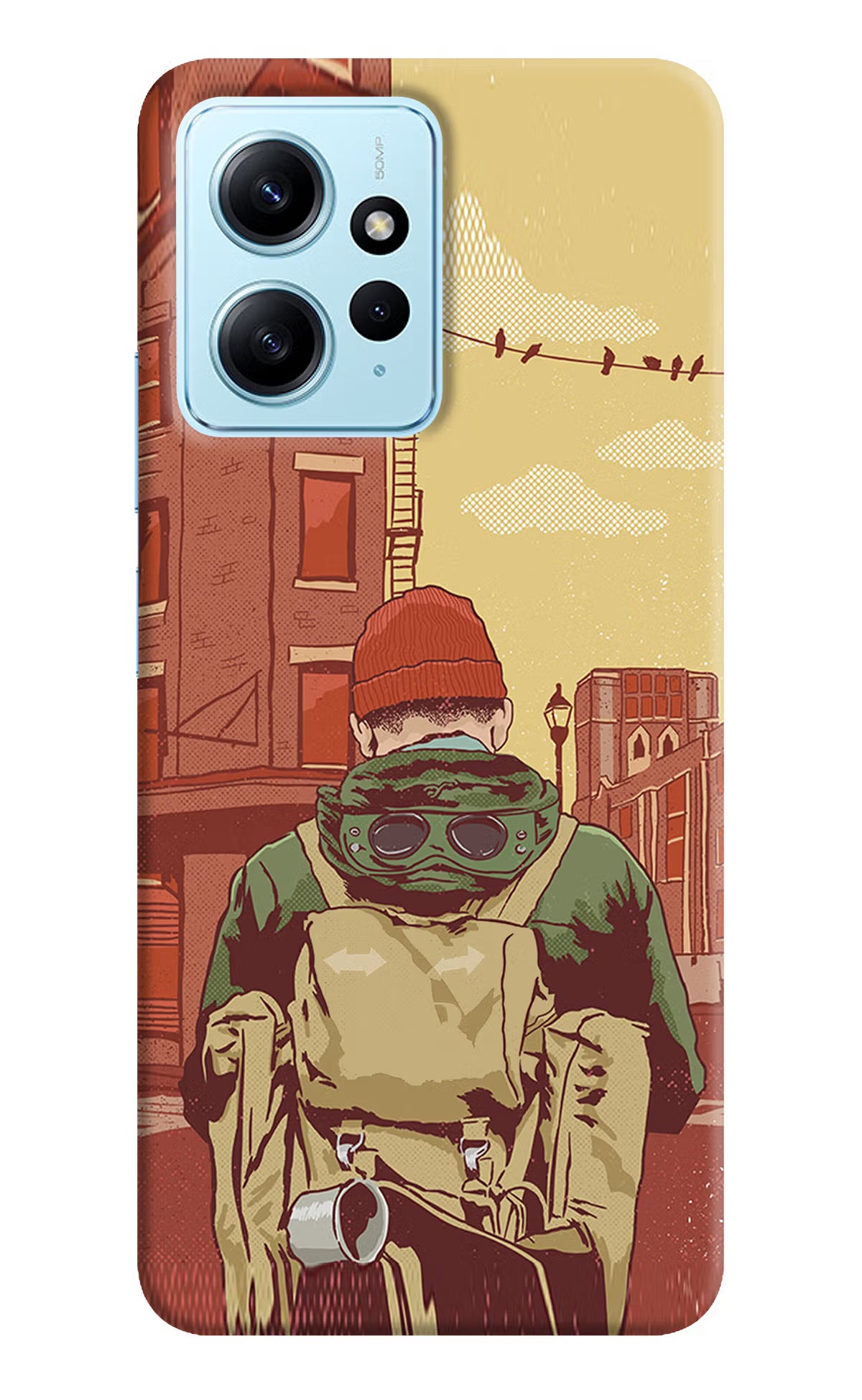 Adventurous Redmi Note 12 4G Back Cover