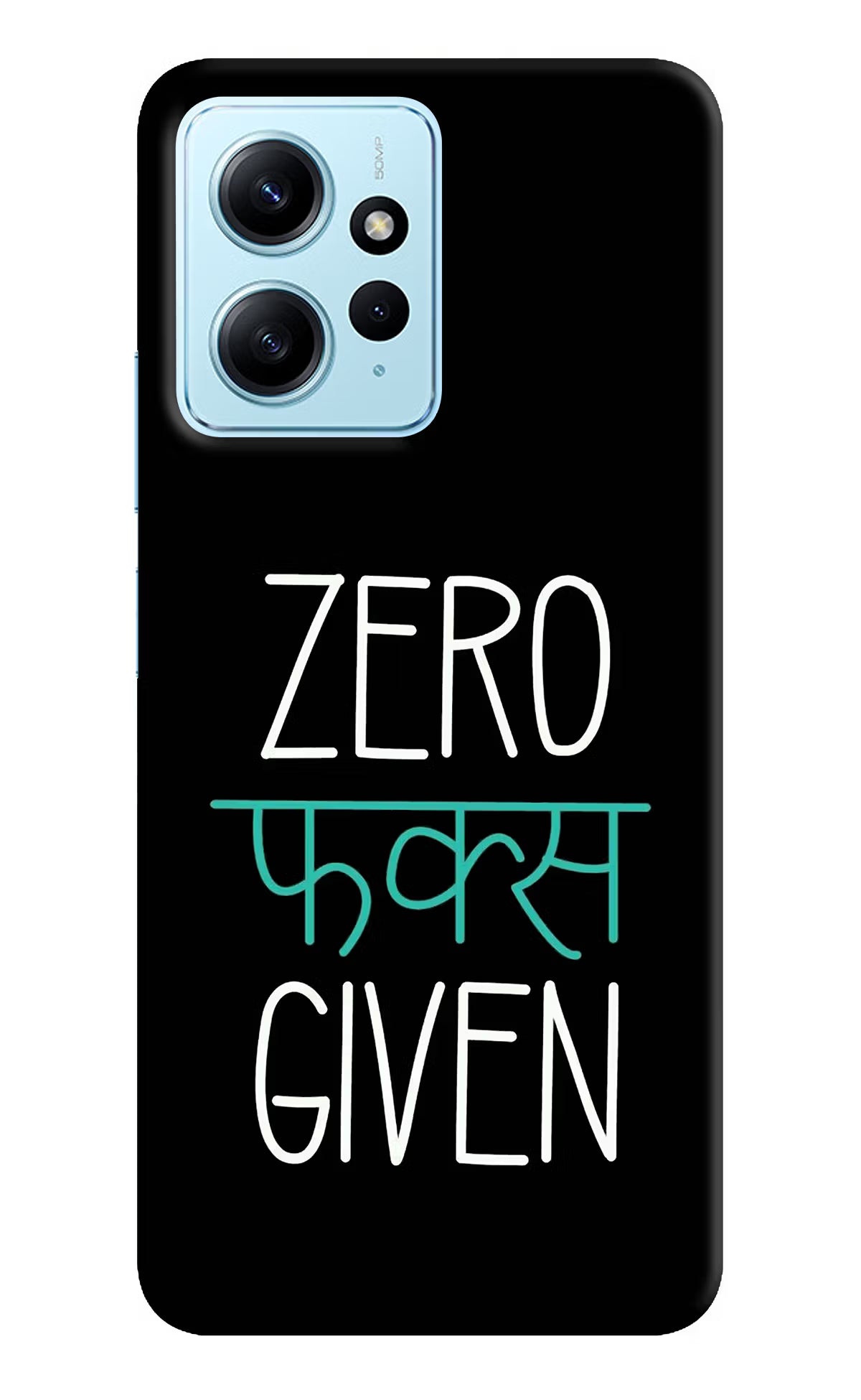 Zero Fucks Given Redmi Note 12 4G Back Cover