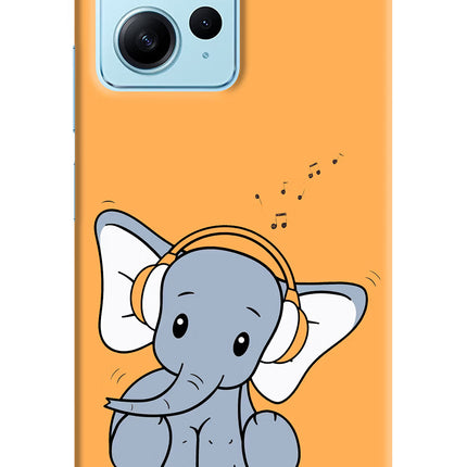 High On Music Redmi Note 12 4G Hard Case Back Cover by Casekaro
