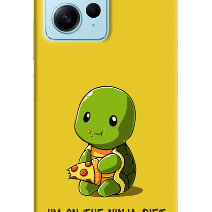 I'm on Ninja Diet Redmi Note 12 4G Hard Case Back Cover by Casekaro