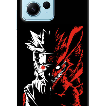 Naruto Two Face Redmi Note 12 4G Hard Case Back Cover by Casekaro