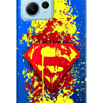 Superman logo Redmi Note 12 4G Hard Case Back Cover by Casekaro