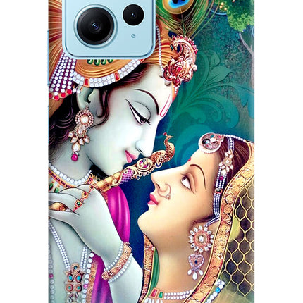 Lord Radha Krishna Redmi Note 12 4G Hard Case Back Cover by Casekaro