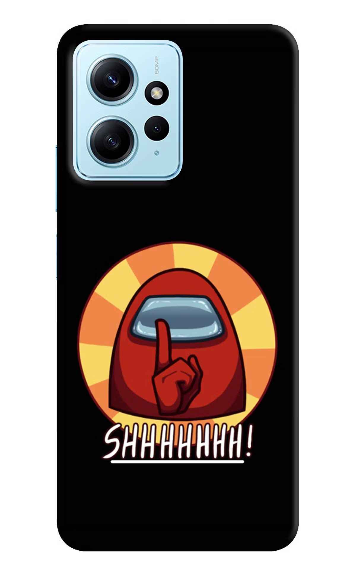 Among Us Shhh! Redmi Note 12 4G Back Cover